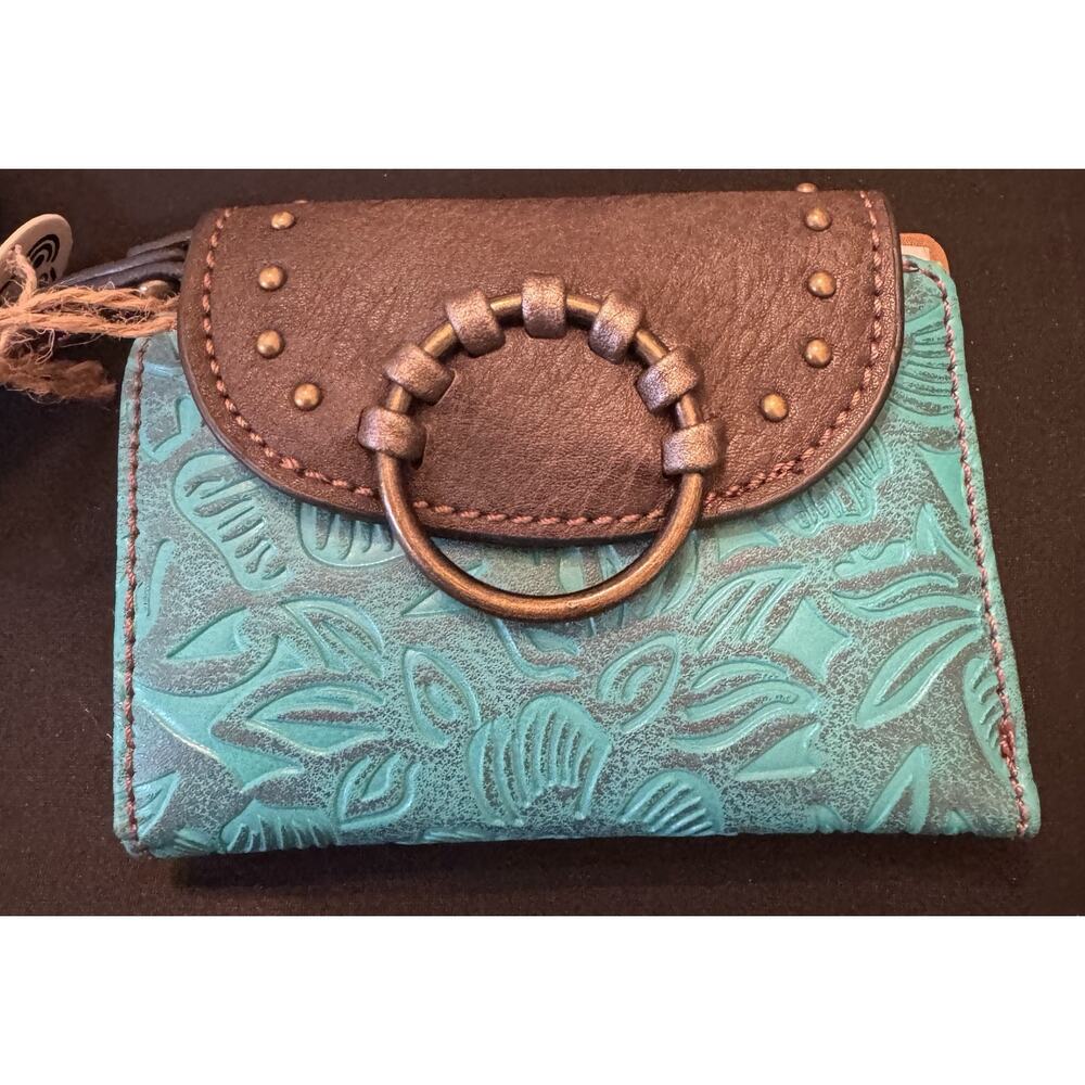 Beautiful New Western Purse And Wallet Set - Picture 12 of 16